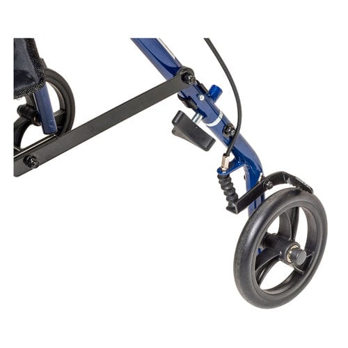Complete Medical Mobility Products Rollator Steel Blue w/6" Whls Knocked-Down