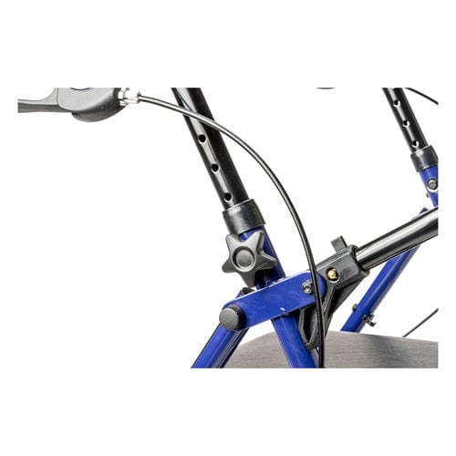 Complete Medical Mobility Products Rollator Steel Blue w/6" Whls Knocked-Down