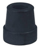 Complete Medical Mobility Products Cane Tips 1/2" for Quad Canes (Small Base) 4/Box Black Drive
