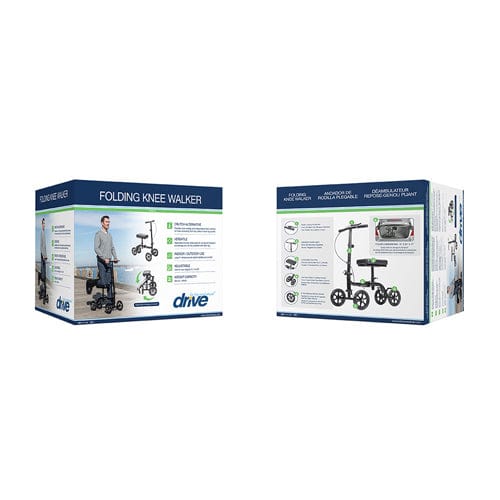 Complete Medical Mobility Products Economy Folding Knee Walker Retail Pack