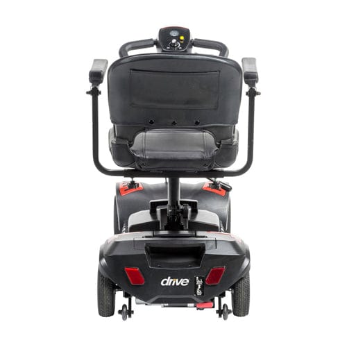 Complete Medical Mobility Products Scout 4 Compact Travel Scooter 4-Wheel, 12AH Batt, Red/Blue