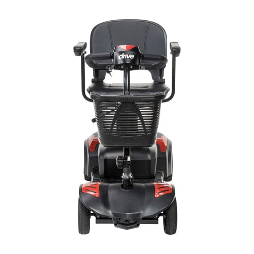 Complete Medical Mobility Products Scout 4 Compact Travel Scooter 4-Wheel, 20AH Batt, Red/Blue