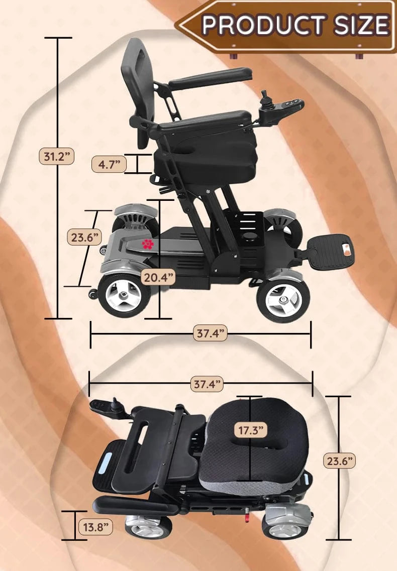 Titan Mobility Scooter Wheelchair Electric Wheel Chair