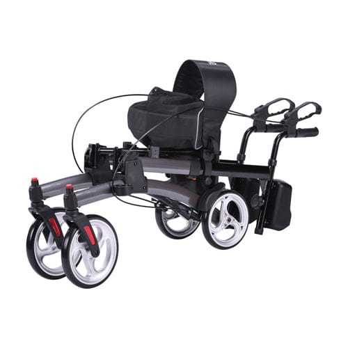 Complete Medical Mobility Products Elevate Upright Walker Gray