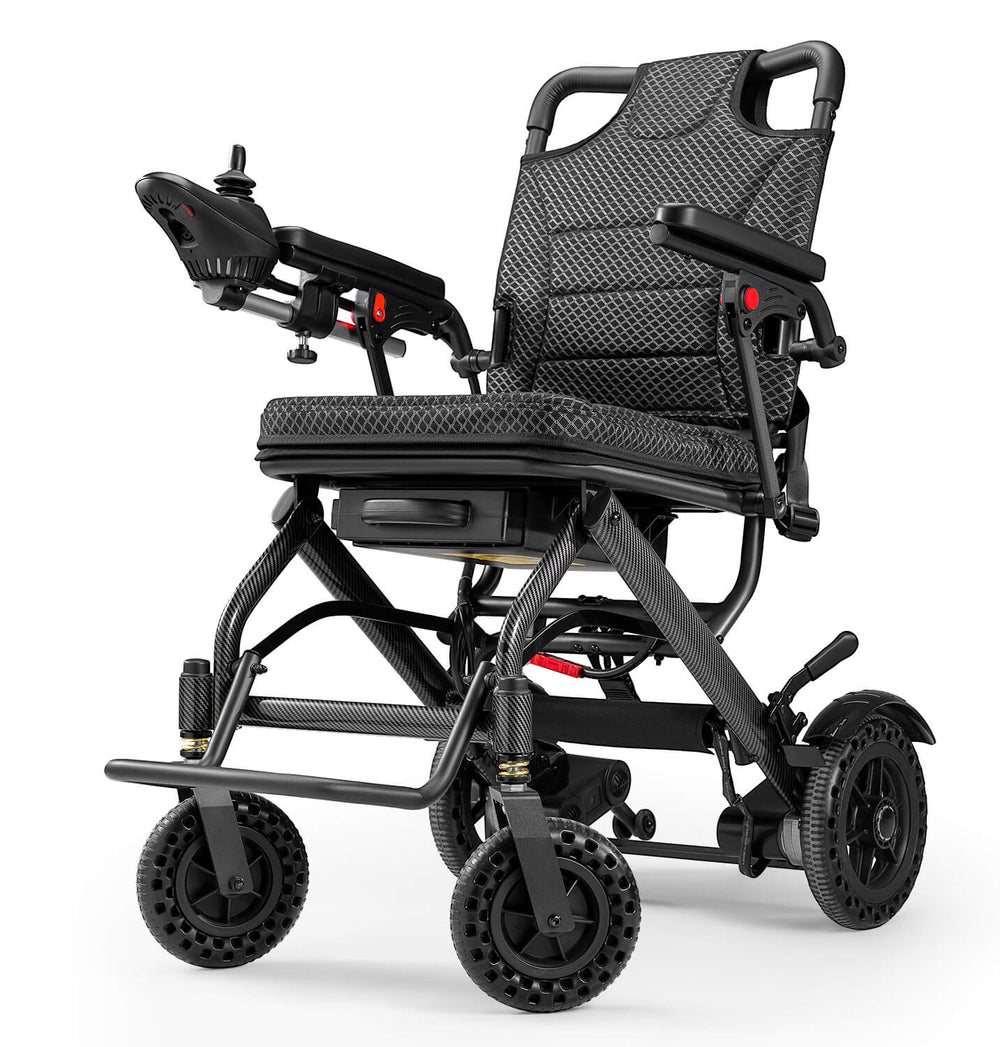 THRIVE Electric Wheelchair Airline Approved Foldable Lightweight Electric Wheelchair