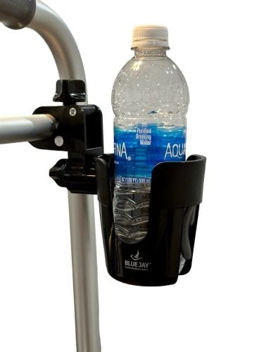 Complete Medical Mobility Products Hold My Drink Dlx Multi-Direct Beverage Cup Holder Blue Jay