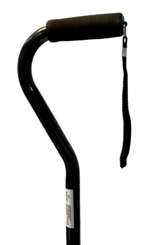 Complete Medical Mobility Products Quad Cane, Small Base, Black by Blue Jay Brand