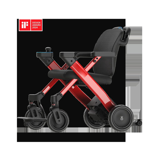 Fold & Travel Mobility Wheelchair 3-in-1 Electric Wheelchair, Transport Chair & Smart Rollator | W3