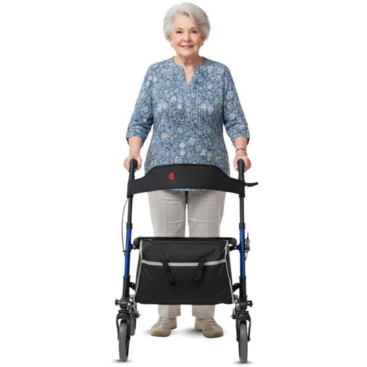 Fold & Travel Mobility Rollator Walker EasyCarryMate Rollator