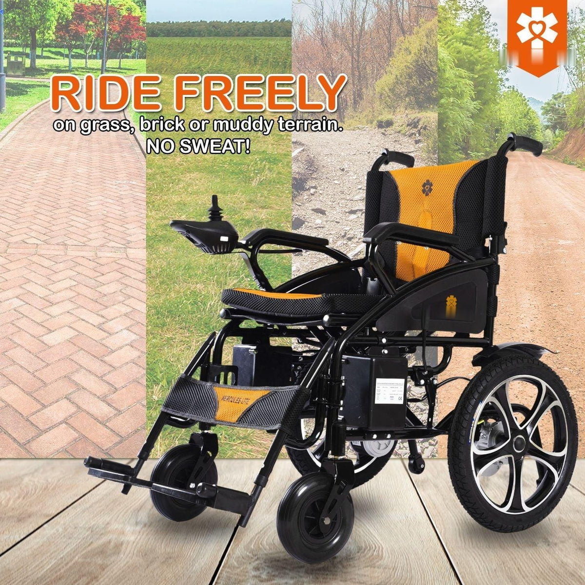 Fold & Travel Mobility Electric Wheelchair Hercules Lite