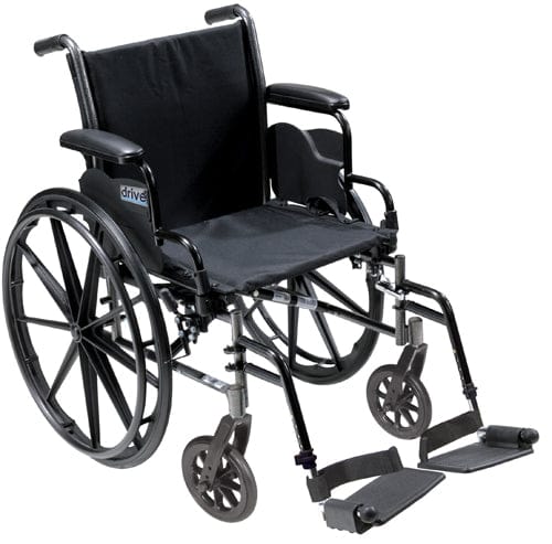 K3 Wheelchair Ltwt 18" w/DDA & ELR Cruiser III