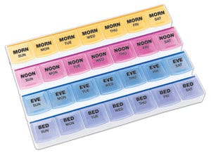 Complete Medical Aids to Daily Living 7-Day Medi Planner