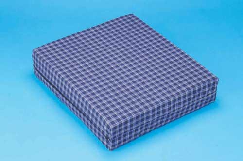 Complete Medical Wheelchairs & Accessories Foam Wheelchair Cushion Plaid 17.5"x19.5"x2-7/8"Comp Foam