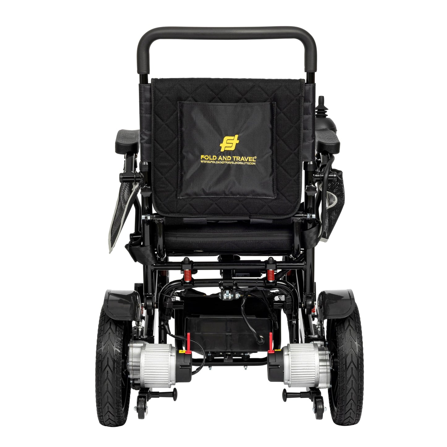 Fold and Travel Electric Wheelchair Fold And Travel Auto Folding Electric Wheelchair Power Wheel Chair BLACK
