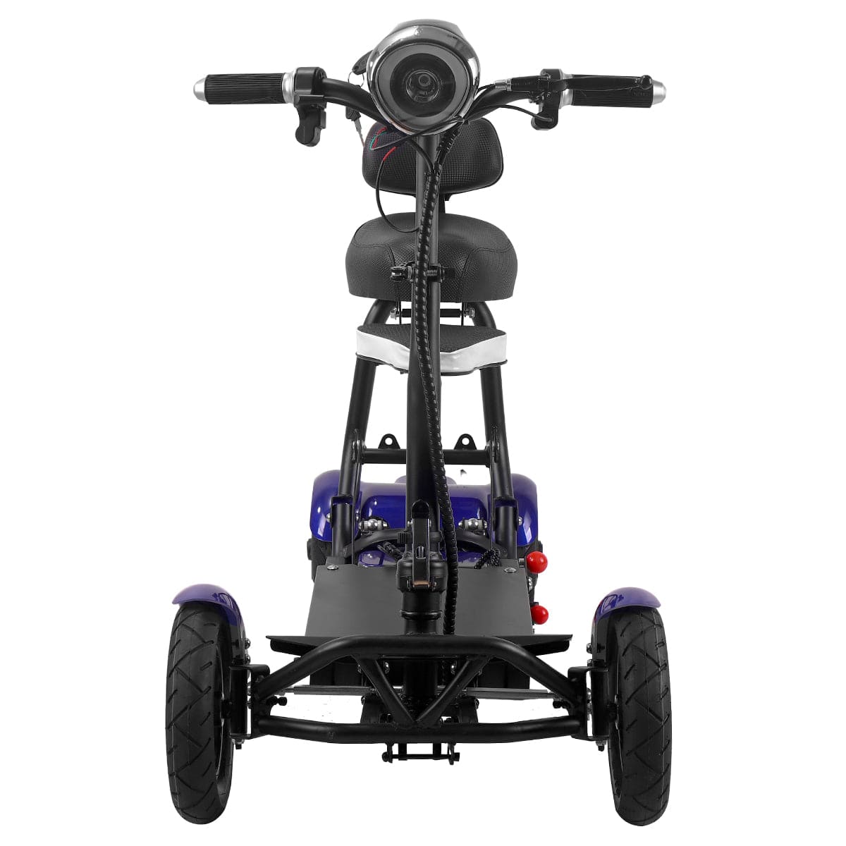 Fold & Travel Mobility Mobility Scooter Electric Mobility Scooter Cruiser City Hopper 3 Wheel 4 Wheel Scooter Medical ( BLUE )