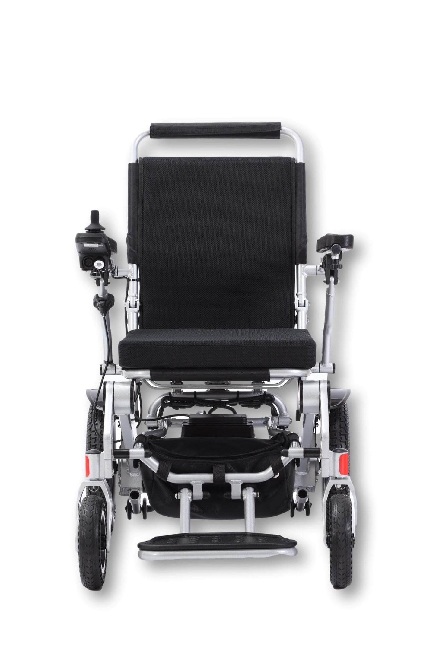 Fold and Travel Electric Wheelchair Thrive Mobility Reclining Electric Wheelchair Lightweight Power Wheel Chair RED