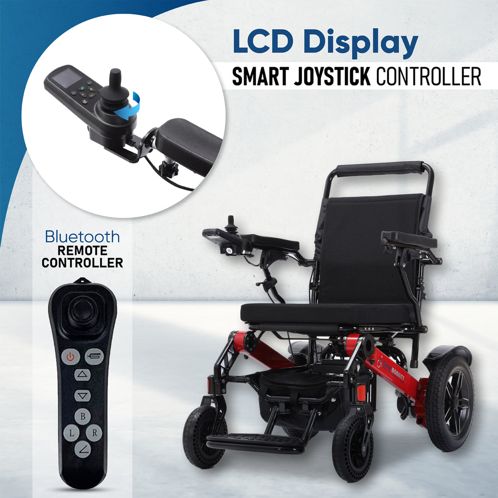 Importance d'un fauteuil roulant électrique télécommandé