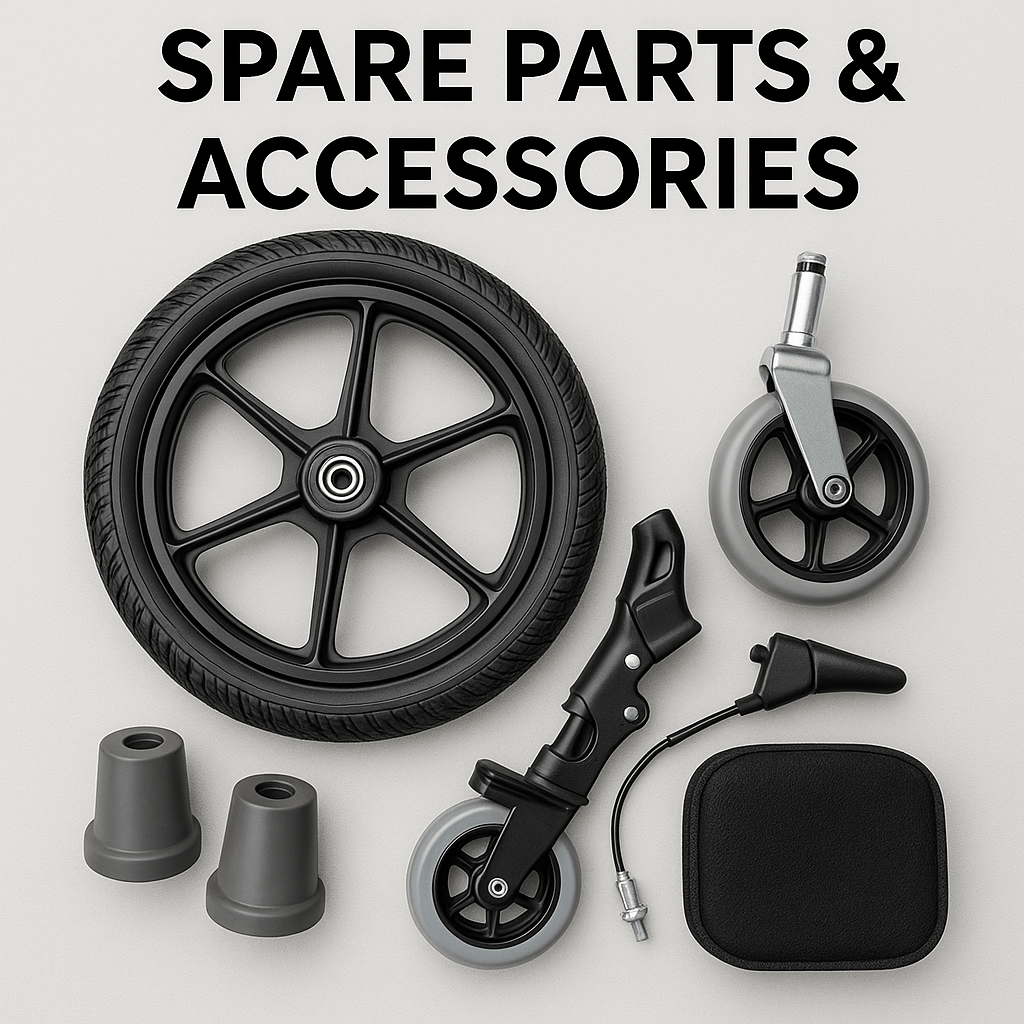 Replacement Wheels for Rollators &amp; Wheelchairs: Durability, Safety, and Smooth Mobility