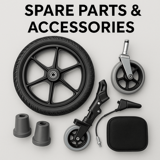 Replacement Wheels for Rollators &amp; Wheelchairs: Durability, Safety, and Smooth Mobility