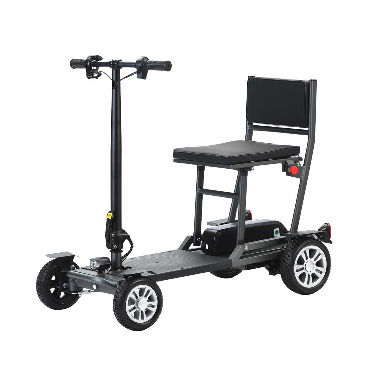 Fold & Travel Mobility WHEELCHAIR Lynx All-Terrain Electric Mobility Scooter – Foldable, Long Range, 300W Motor