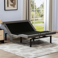 Fold & Travel Mobility Queen Adjustable Bed Frame with Zero Gravity and Wireless Remote