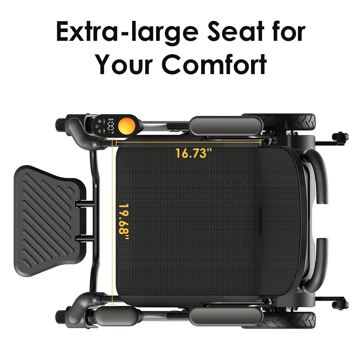 Fold & Travel Mobility Wheelchair Cert Refurbished 3-in-1 W3 – Power Assist & Smart Walking Aid