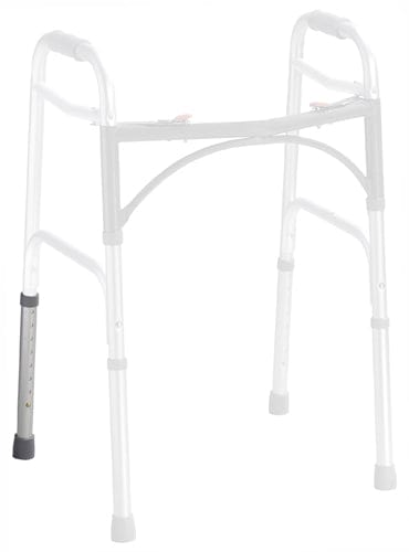 Complete Medical Mobility Products Replacement Leg for Folding Walker (Each) Drive