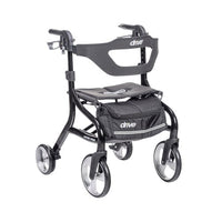 Complete Medical Mobility Products Nitro Sprint Rollator Tall Black