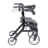 Complete Medical Mobility Products Nitro Sprint Rollator Tall Black