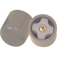 Complete Medical Mobility Products Wheel Kit for #1056 Heavy-Duty 5" Silver Vein w/Black Wheels