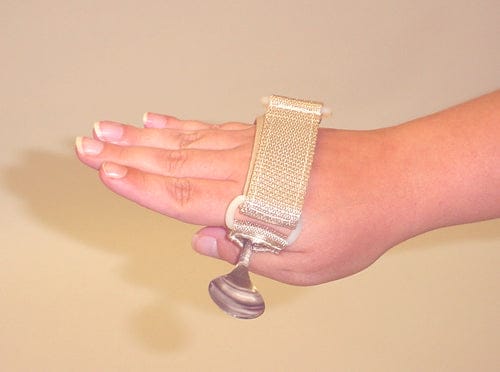 Complete Medical Aids to Daily Living A.D.L. Cuff (Utensil Holder) Beige