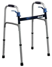 Complete Medical Mobility Products Walker, Folding, Adult, Trigger Release - Drive