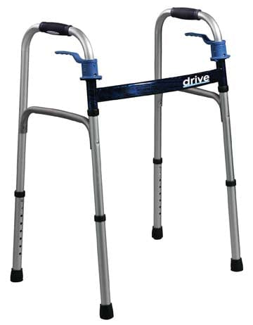 Complete Medical Mobility Products Walker, Folding, Adult, Trigger Release - Drive