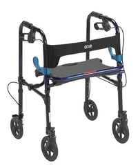 Complete Medical Mobility Products Clever-Lite Folding Rollator Adult w/8" Casters