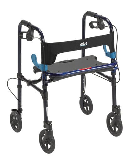 Complete Medical Mobility Products Clever-Lite Folding Rollator Adult w/8" Casters