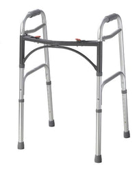 Complete Medical Mobility Products Easy-Release 2 Button Folding Walker Youth