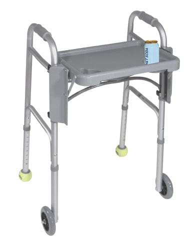 Complete Medical Mobility Products Walker Folding Flip Tray