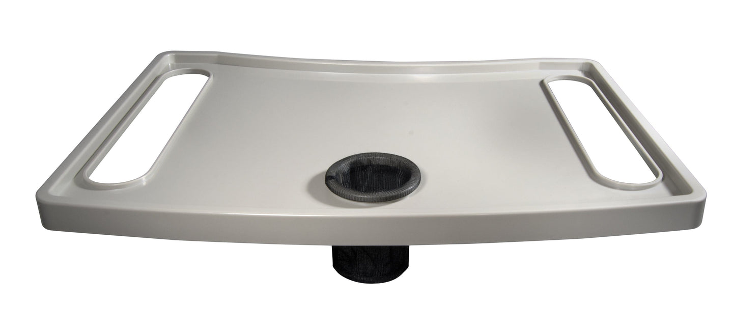 Complete Medical Wheelchairs & Accessories Universal Walker Tray with Cup Holder, Grey Drive