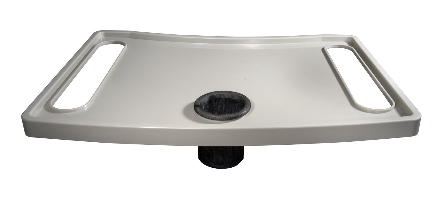Complete Medical Wheelchairs & Accessories Universal Walker Tray with Cup Holder, Grey Drive