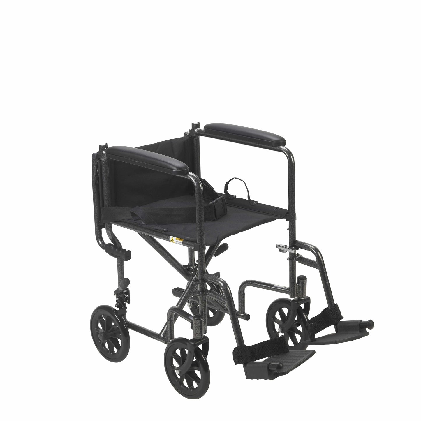 Complete Medical Wheelchairs & Accessories Wheelchair Transport 17" Silver Vein Finish