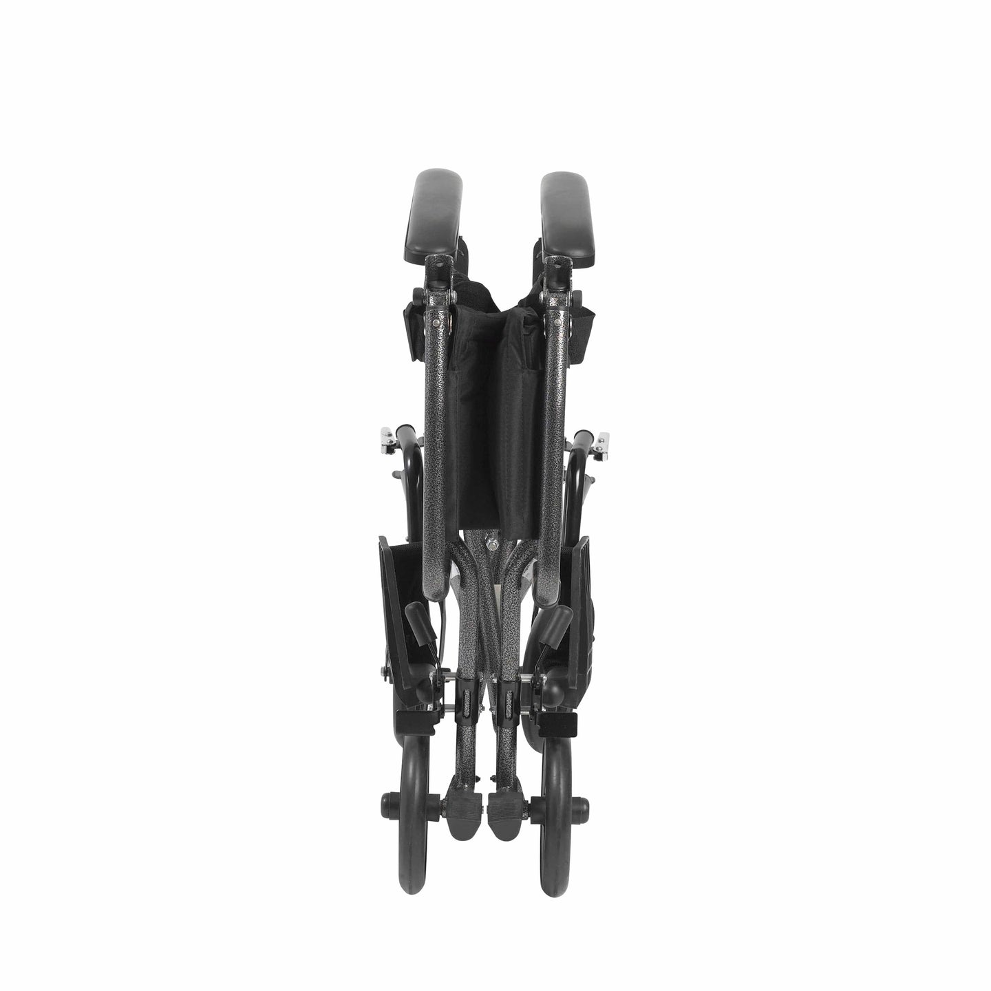 Complete Medical Wheelchairs & Accessories Wheelchair Transport 17" Silver Vein Finish