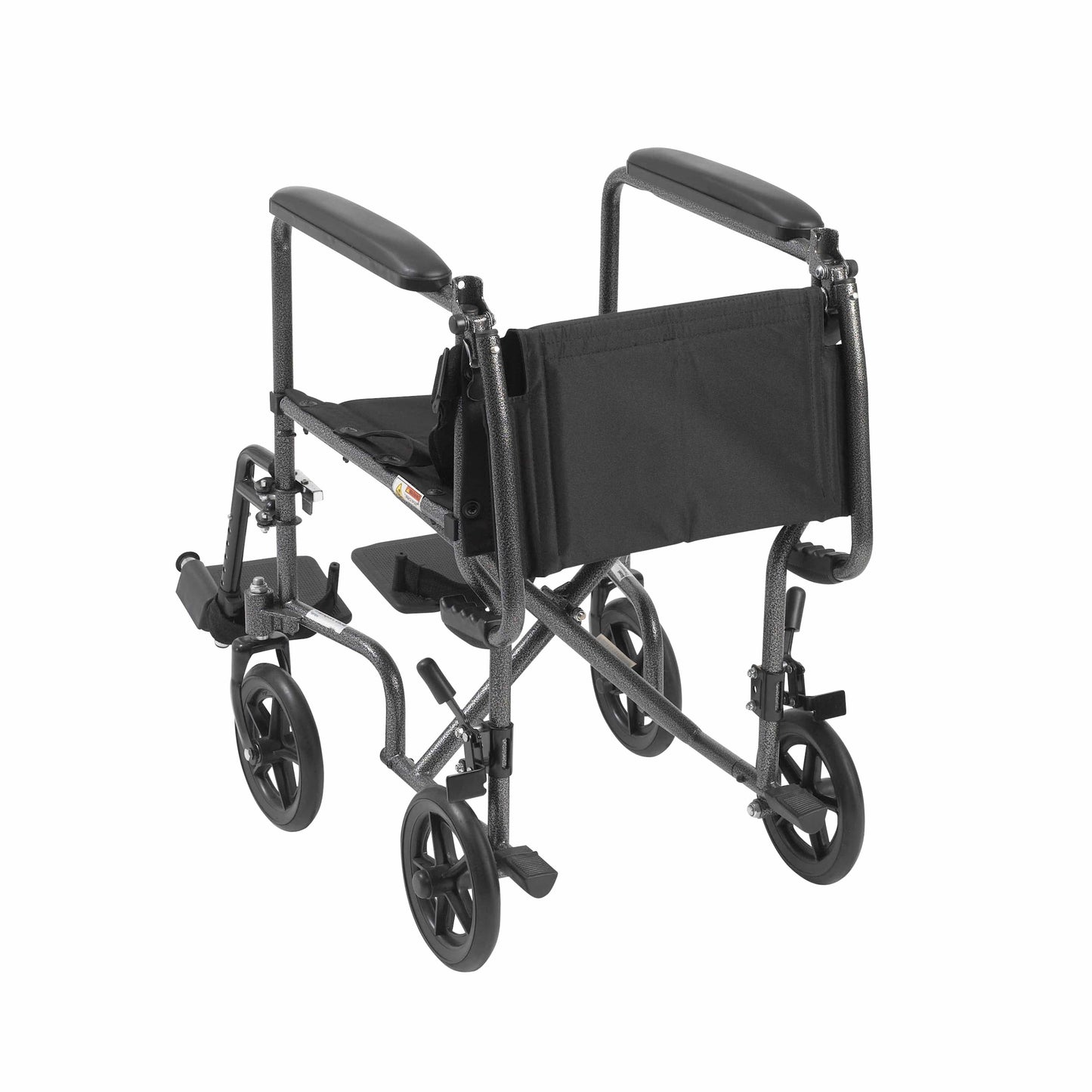 Complete Medical Wheelchairs & Accessories Wheelchair Transport 19" Silver Vein Finish