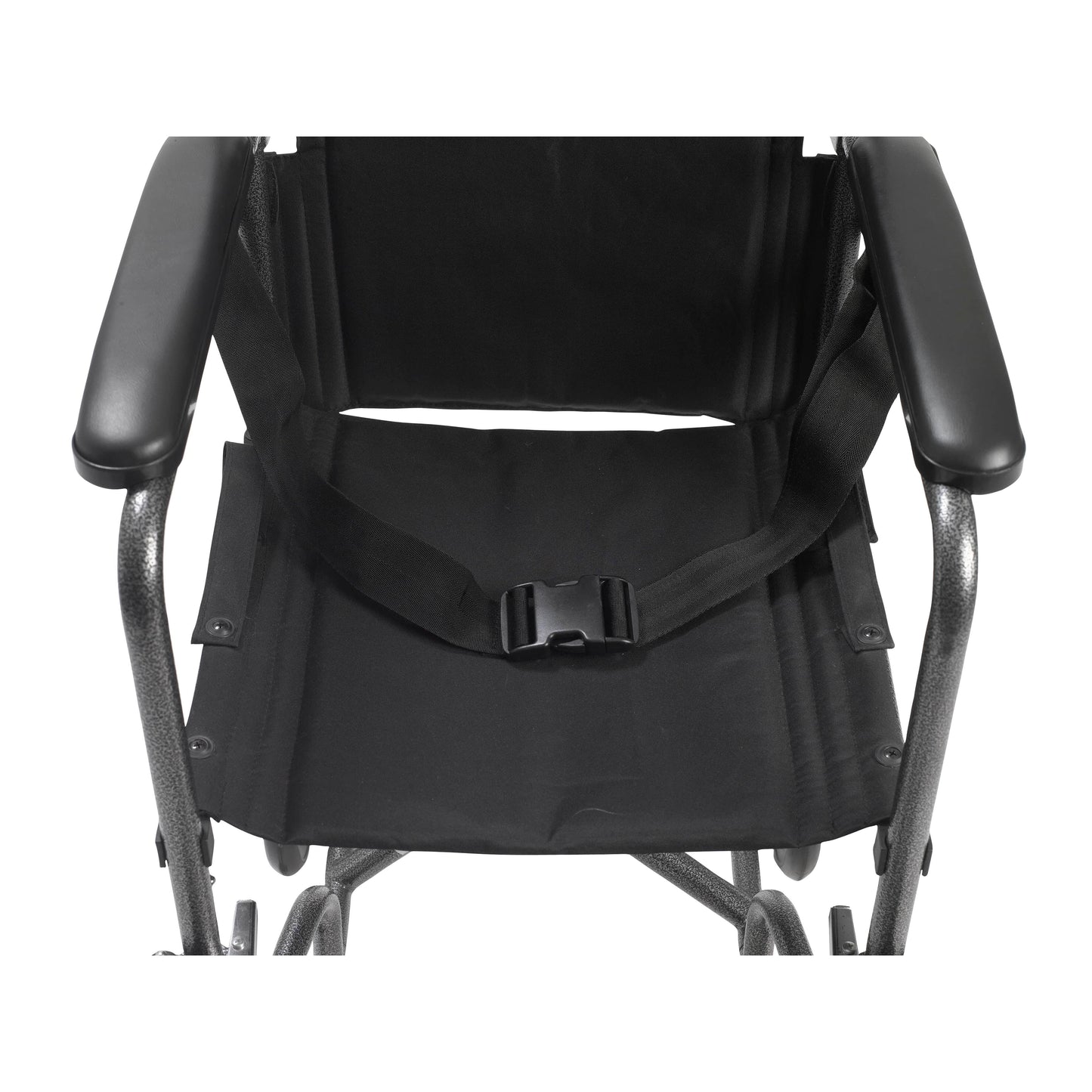 Complete Medical Wheelchairs & Accessories Wheelchair Transport 19" Silver Vein Finish