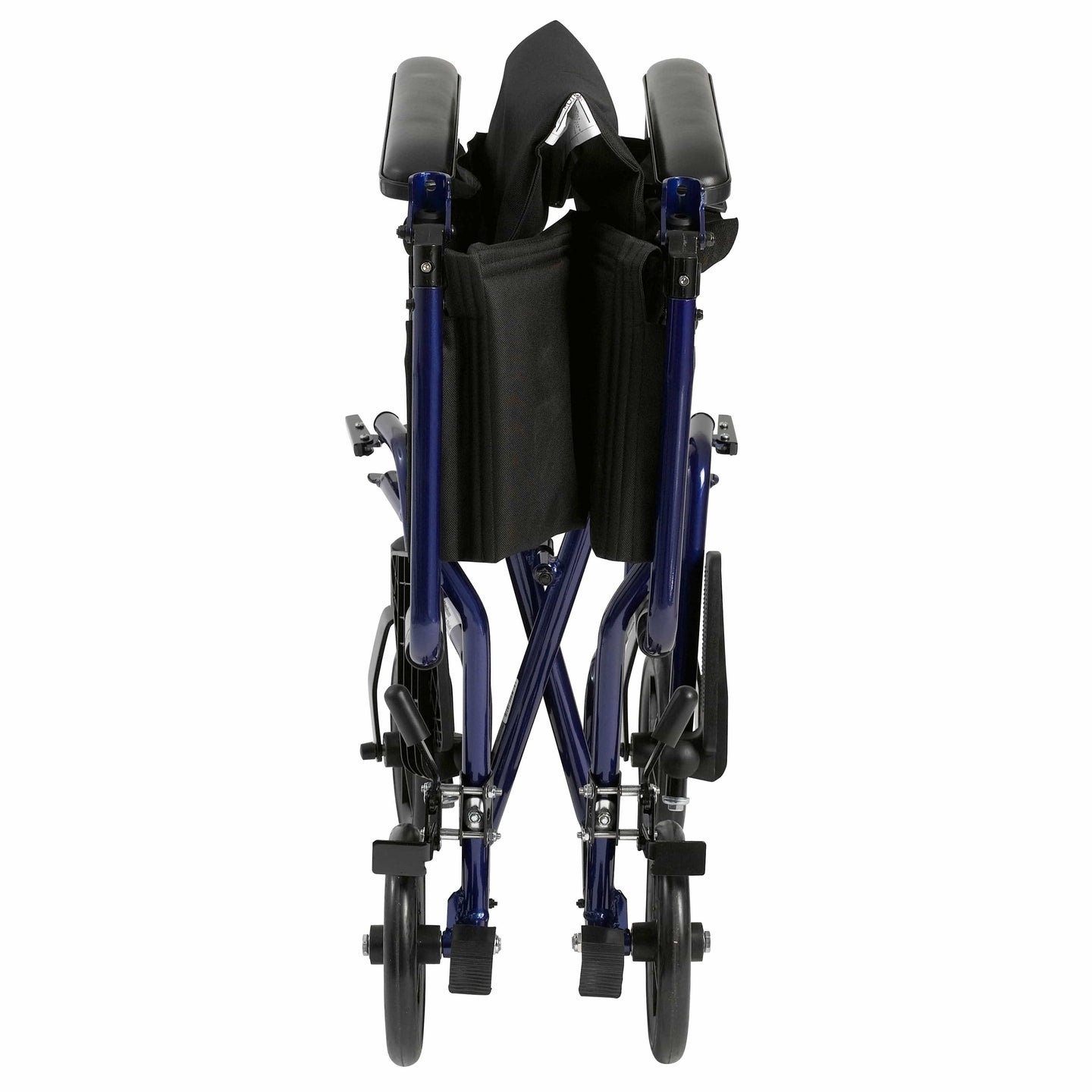 Complete Medical Wheelchairs & Accessories Wheelchair Transport Lightweight Blue 17"