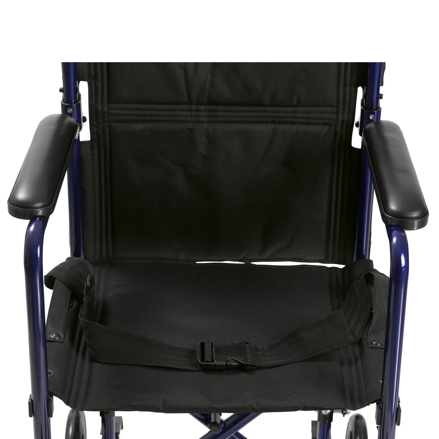 Complete Medical Wheelchairs & Accessories Wheelchair Transport Lightweight Blue 17"