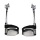 Complete Medical Wheelchairs & Accessories Swing-Away Footrests Only for Wheelchair - Aluminum (pr)