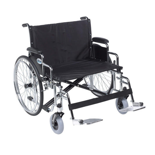 Wheelchair, Sentra Heavy Duty Extra Wide, 28" w/DDA