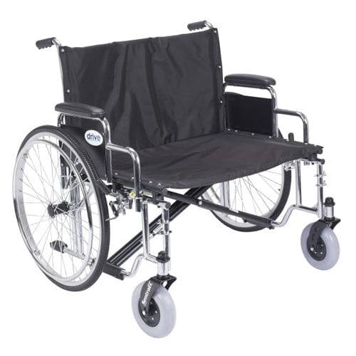 Complete Medical Wheelchairs & Accessories Wheelchair, Sentra Heavy Duty Extra Wide, 30", Desk Arms