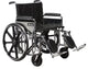 Complete Medical Wheelchairs & Accessories Wheelchair Bariatric 20" Wide w/Rem Desk Arms, Elev Legrests