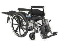 Complete Medical Wheelchairs & Accessories Viper GT,18"Recl,Flip Back Rem Full Arms, SEL